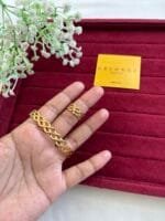 Adjustable Bangle And Ring Combo 🌸 1744 - Image 2