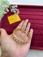 Beautiful Adjustable bangle &Ring Combo set✨ - Image 3