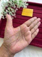 Beautiful thin design Golden Anklets Adults/Teen size🌟