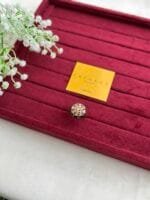 Beautiful Green Ad stone Adjustable Ring✨ - Image 3