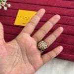 Beautiful Green Ad stone Adjustable Ring✨