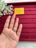 Beautiful Ad Stone Adjustable Ring 🌸 1847
