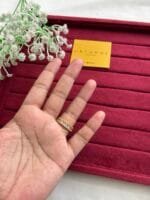 Beautiful Ad stone Golden Adjustable Ring✨ - Image 3