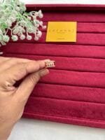 Elegant Ad Stone Golden Adjustable Ring 🌸 1836 - Image 4