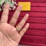 Beautiful Adjustable size Golden Ring✨