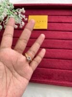 Beautiful Adjustable size Golden Ring✨