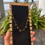 Beautiful Rose flower design Golden Necklace😍