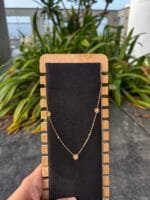 Beautiful flower design Golden Necklace✨ - Image 2