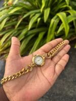 Beautiful Bracelet design Golden watch✨ - Image 2