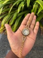 Beautiful bracelet design Golden Watch✨ - Image 2