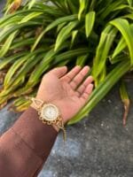 Beautiful bracelet design Golden Watch✨ - Image 3