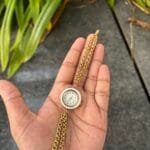 Beautiful bracelet design Golden Watch ✨