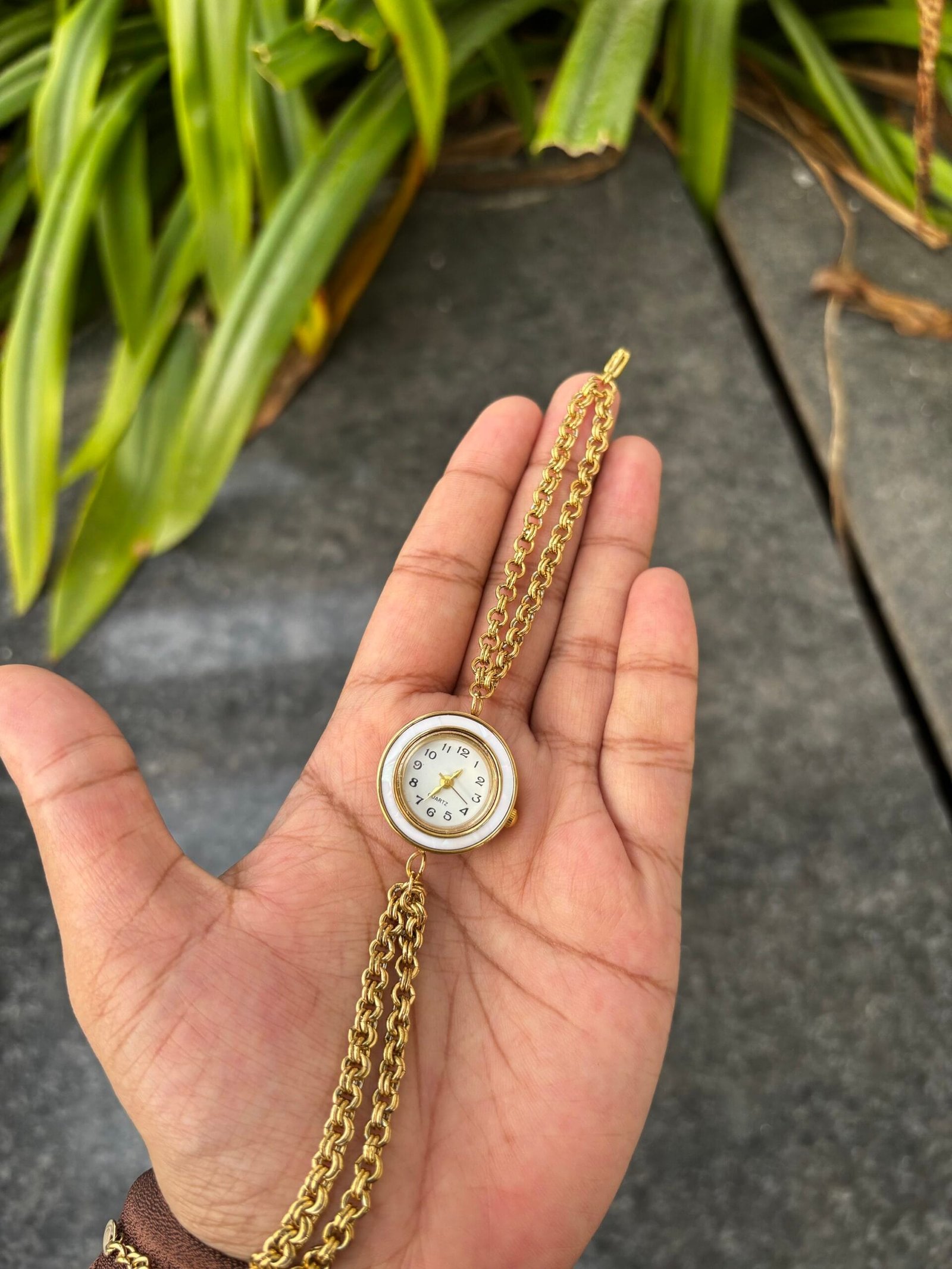 img_3003-2 Beautiful bracelet design Golden Watch ✨ - Image 1