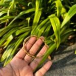 Beautiful Golden open bangle ✨Diameter 5,5.5cm suits 2,2.2 bangle size