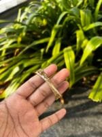 Beautiful small wrist open bangle Diameter 5,5.5cm suits 2,2.2cm bangle size✨measure size - Image 2