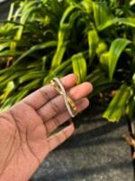 Beautiful small size Golden Open bangle✨Diameter 5,5.5cm suits 2,2.2bangle