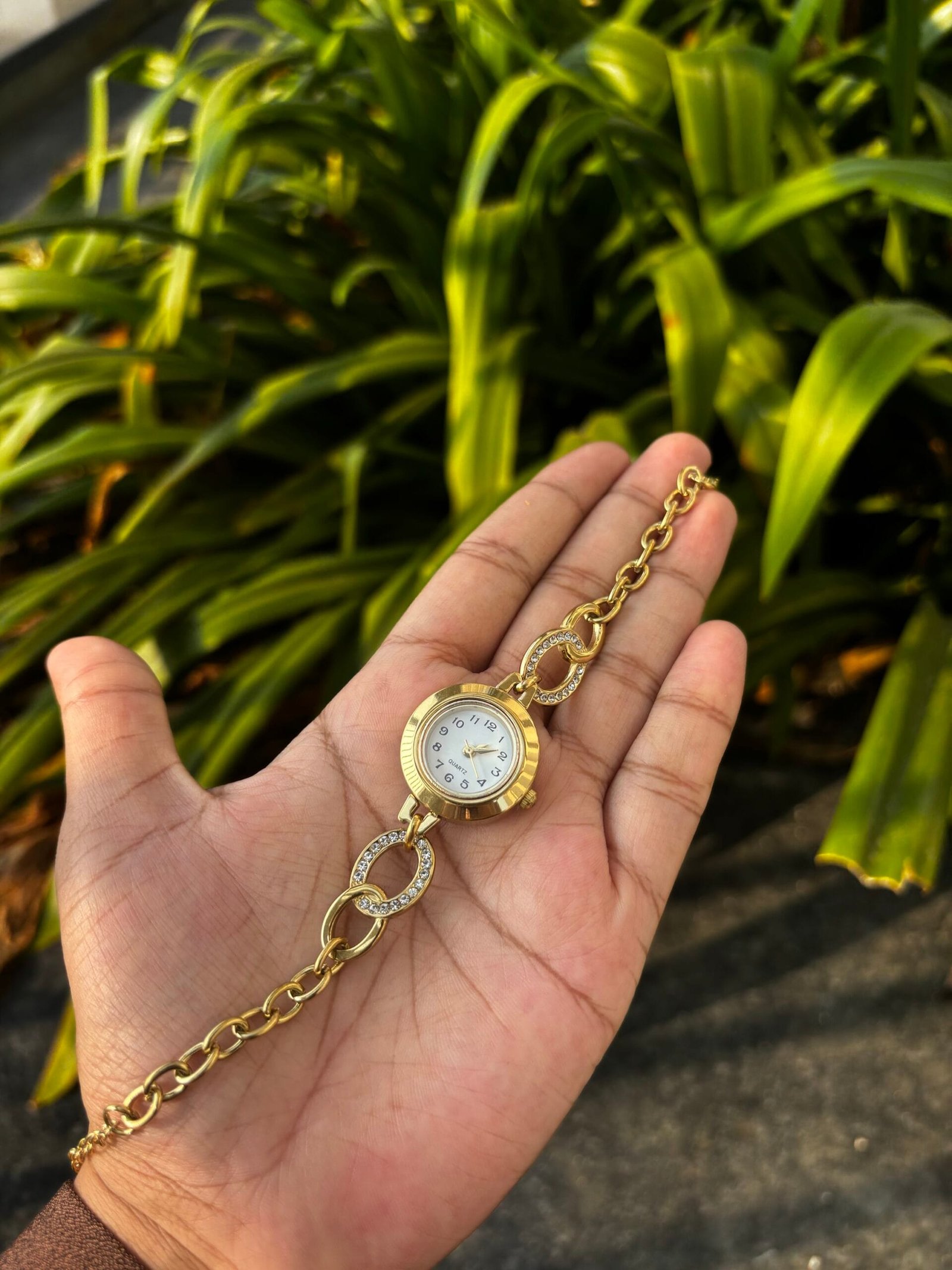 img_3403 Beautiful Bracelet design Golden watch✨ - Image 1