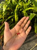 Beautiful Cherry Charm Golden Bracelet 🌸  1872