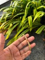 Beautiful stainless steel Golden Open bangle✨ - Image 3