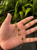 Beautiful double layer star design Golden Bracelet 🌟 - Image 3