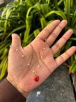 Beautiful Strawberry Golden Necklace 🍓1786