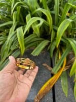 Beautiful stainless steel Golden Open bangle✨ - Image 3