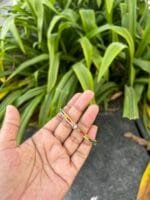 Beautiful stainless steel Golden Open Bangle✨ - Image 2