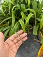 Beautiful stainless steel Golden Open Bangle✨