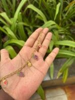 Beautiful fruits charm Bracelet🍇🍓💄 - Image 3