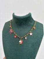 Beautiful Charm Necklace 😍💖🎀🌟