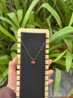 Beautiful Red heart Golden Necklace❤️ - Image 2