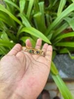 Beautiful multicolour triangle design baby bangle✨Diameter 5,5.5cm suits 2,2.2 bangle size - Image 3