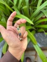 Beautiful multicolour triangle design baby bangle✨Diameter 5,5.5cm suits 2,2.2 bangle size - Image 4