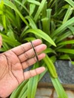 Beautiful black stone  Golden open bangle ✨Diameter 5,5.5cm suits 2,2.2 bangle size