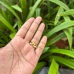 Beautiful Golden Adjustable Ring 🌸 1856