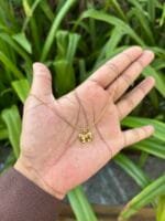 Beautiful Bow Golden Necklace 🎀 1859