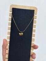 Beautiful Bow Golden Necklace 🎀 1859 - Image 4
