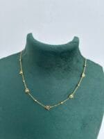 Beautiful Heart Golden Necklace ❤️ 1858 - Image 5