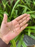 Beautiful Flower Golden Necklace 🌸 1863