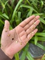 Beautiful Flower Golden Necklace 🌸 1863 - Image 2