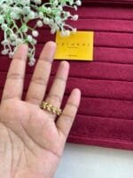 Beautiful Leaf Adjustable Ring 🌸 1841