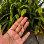Beautiful White Stone Open Bangle 🌸 1881