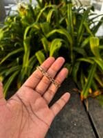 Beautiful White Stone Open Bangle 🌸 1881