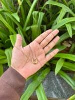 Beautiful Golden Necklace 🌸 1874