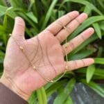 Beautiful Golden Necklace 🌸 1873