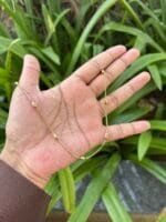 Beautiful Golden Necklace 🌸 1873