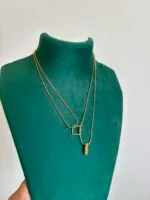 Beautiful double layer styling designer Necklace 🌸 1946 - Image 3