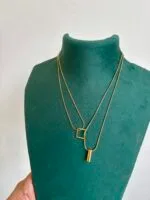 Beautiful double layer styling designer Necklace 🌸 1946 - Image 5