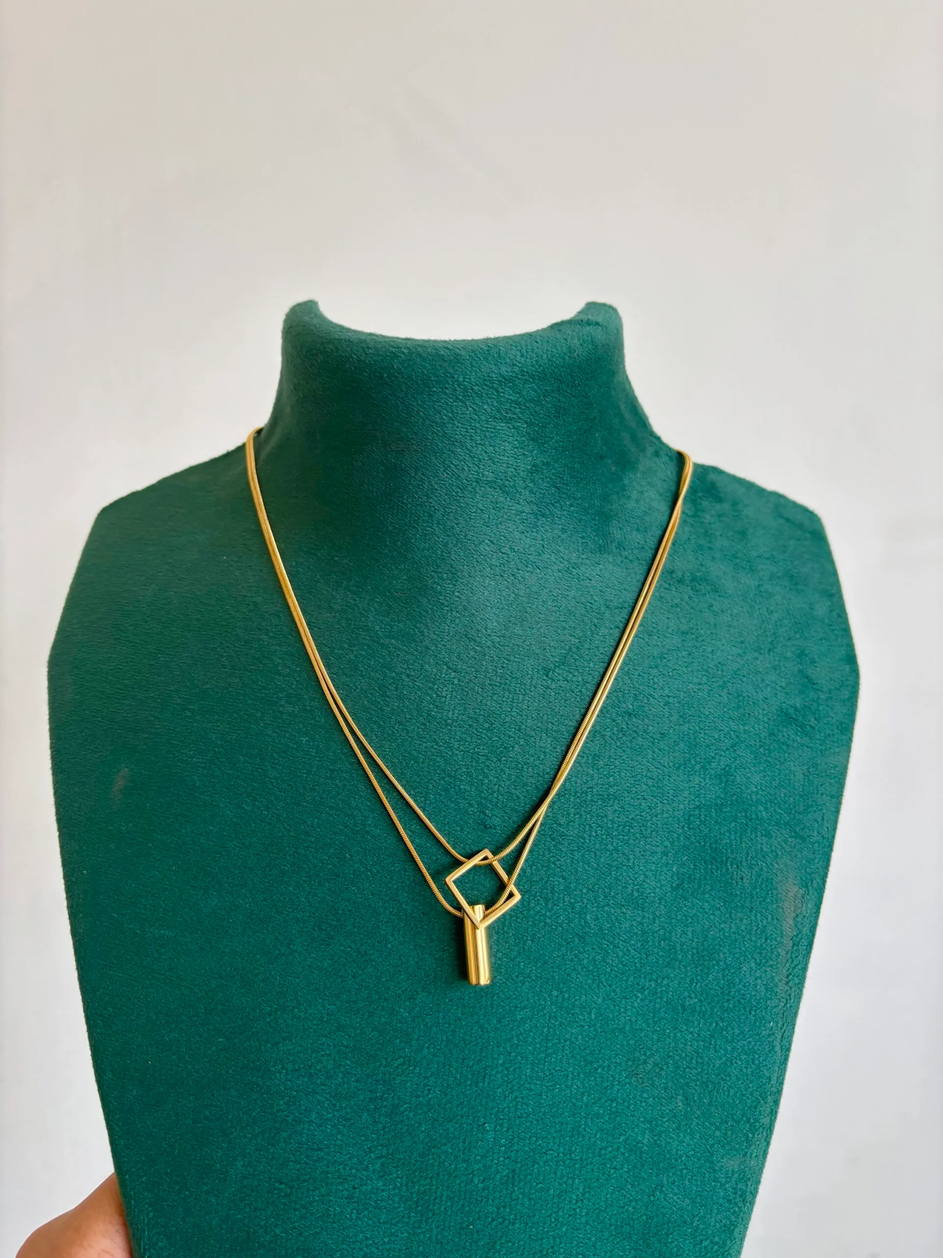 Beautiful double layer styling designer Necklace 🌸 1946 - Image 1