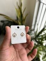 Beautiful Rosegold stud Earring🌸1900 - Image 2